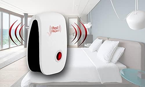 Pest Repeller- Ultrasonic Pest Repeller for Mosquito, Cockroaches, etc Insect Pest Control Electric Pest Repelling (Pack of 1)