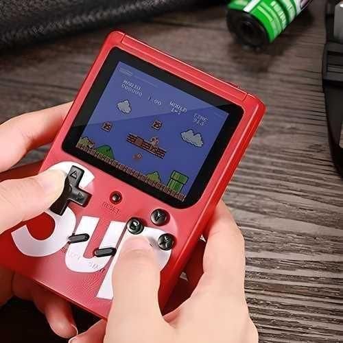 400 in 1 Sup Video Games Portable, Led Screen and USB Rechargeable, Handheld Console.