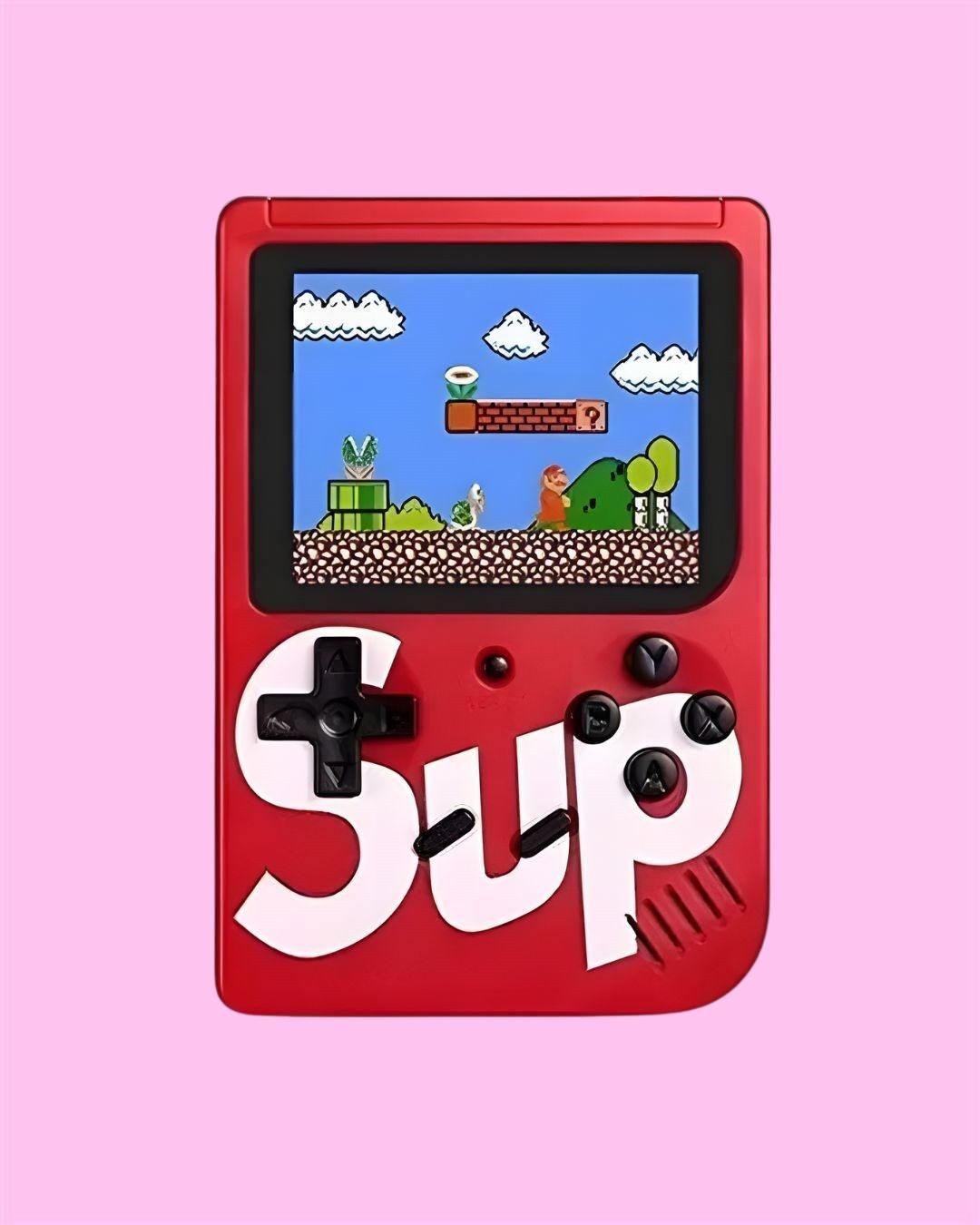 400 in 1 Sup Video Games Portable, Led Screen and USB Rechargeable, Handheld Console.